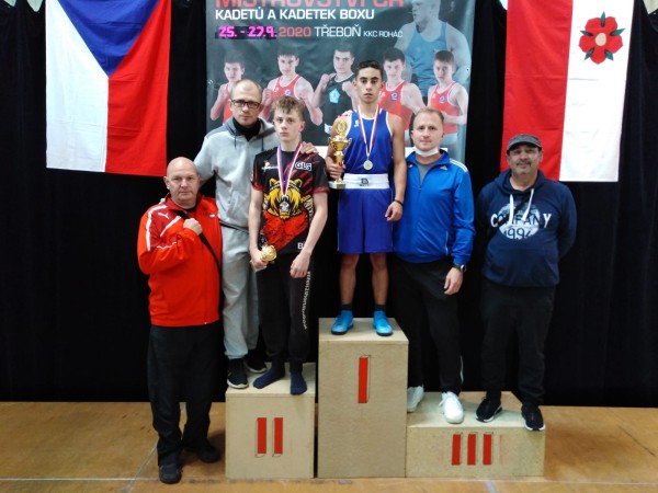 Mistrovství ČR v boxu Kadetů a Kadetek Třeboň 2020